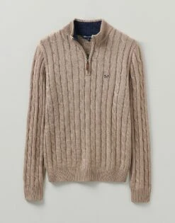 Regatta Half Zip Jumper -Crew Clothing MPC041 EARTHMRL 5