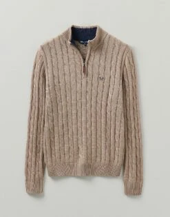 Regatta Half Zip Jumper -Crew Clothing MPC041 EARTHMRL 6