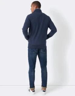 Fairford Half Zip Sweatshirt 7 Fairford Half Zip Sweatshirt -Crew Clothing MPD064 HRTNVY 2