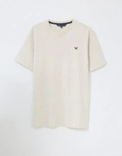 Solid Marl T-Shirt -Crew Clothing MPE301 RAINDYMRL 3