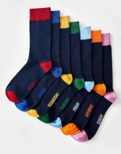 7 Pack Bamboo Socks