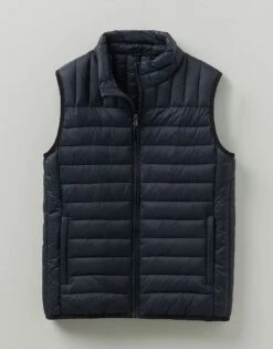 Lightweight Lowther Gilet -Crew Clothing MRA003 BLACK 3