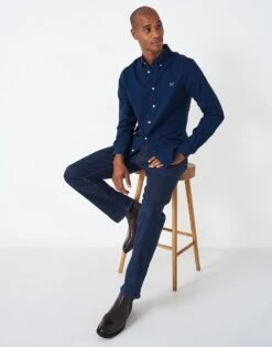 Slim Stretch Fit Organic Oxford Shirt