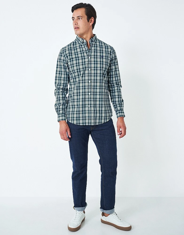 Long Sleeve Sussex Poplin Shirt 2 Long Sleeve Sussex Poplin Shirt - Image 2