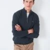 Classic Half Zip Knit Jumper