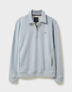 Aldwick Sweatshirt 7 Aldwick Sweatshirt -Crew Clothing MRD073 SKYMARL 3