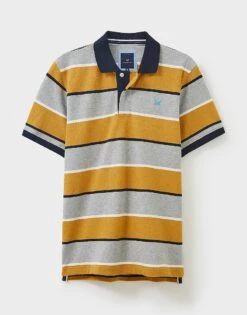 Sternway Marl Polo Shirt -Crew Clothing MRE086 SUNFLWR 6