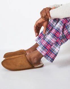 Mason Logo Mule Slipper