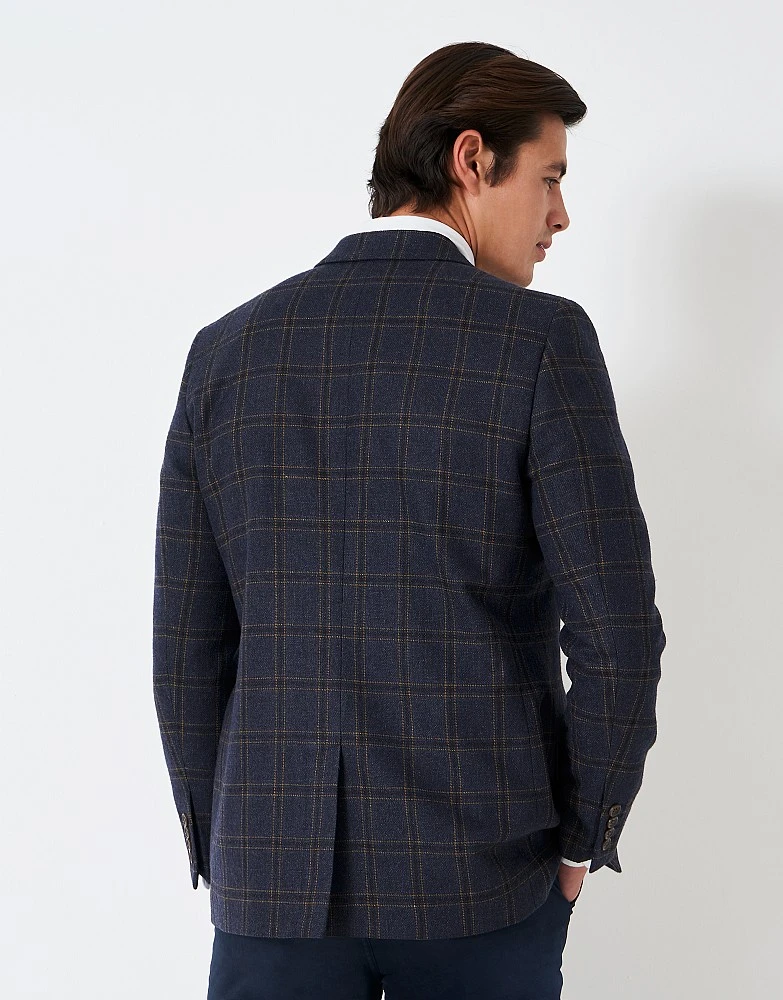 Wool Check Blazer 3 Wool Check Blazer - Image 3