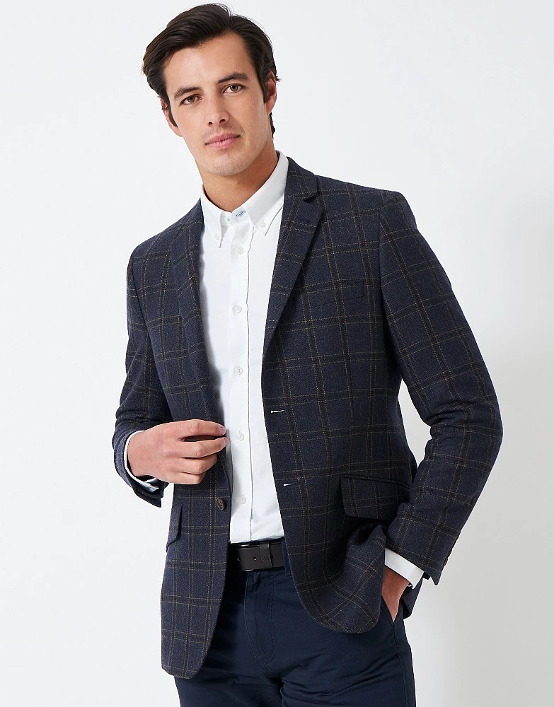 Wool Check Blazer 5 Wool Check Blazer - Image 5