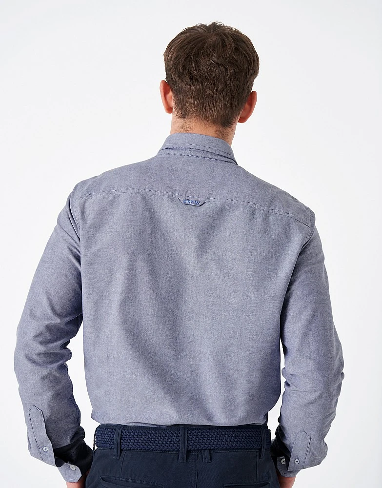 Crew Slim Fit Oxford Shirt 4 Crew Slim Fit Oxford Shirt - Image 4