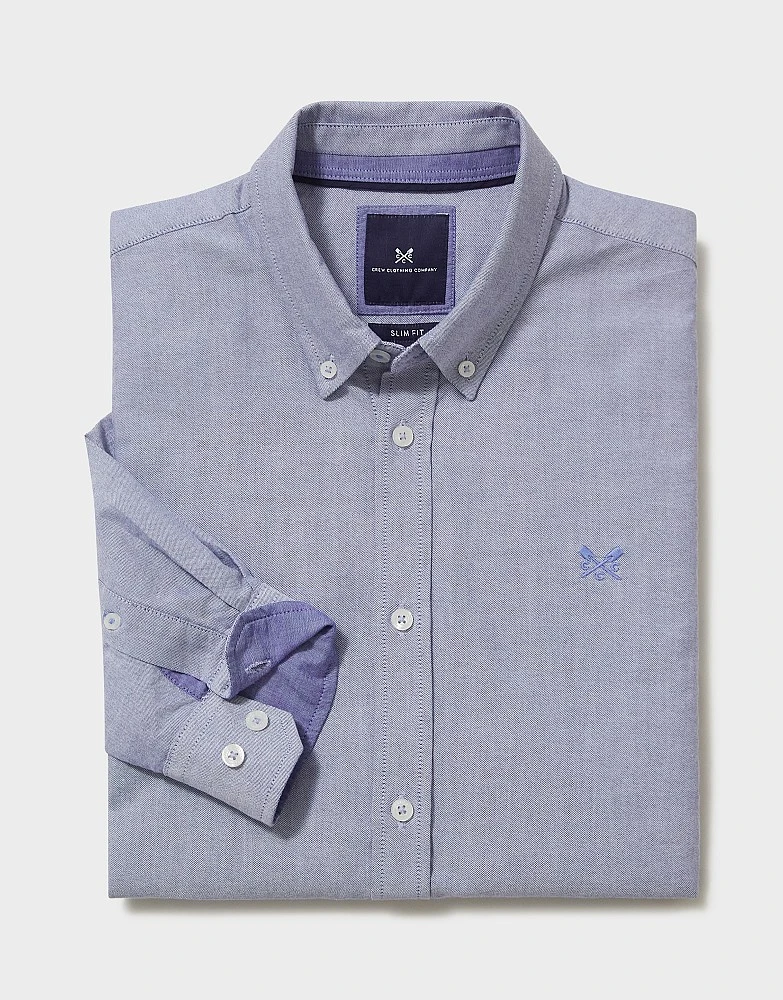 Crew Slim Fit Oxford Shirt 5 Crew Slim Fit Oxford Shirt - Image 5