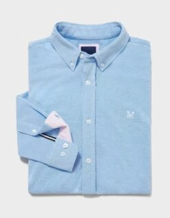 Pique Shirt -Crew Clothing MSB040 SKY 6