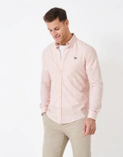 Long Sleeve Oxford Stripe Shirt