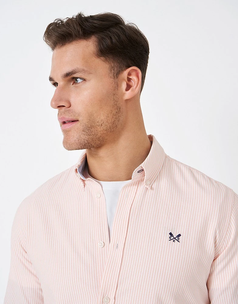 Long Sleeve Oxford Stripe Shirt 3 Long Sleeve Oxford Stripe Shirt - Image 3