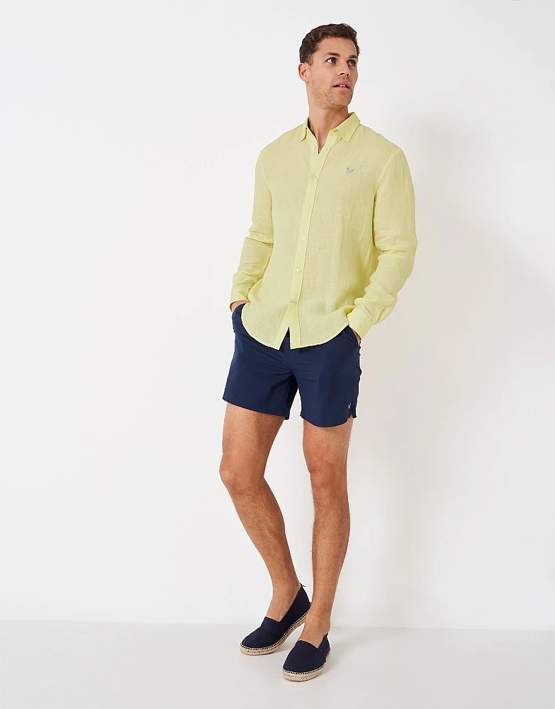 Long Sleeve Linen Shirt 2 Long Sleeve Linen Shirt - Image 2