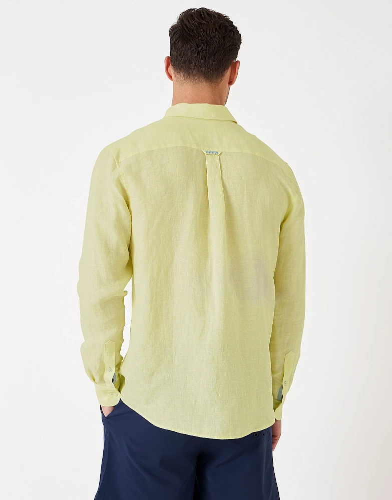 Long Sleeve Linen Shirt 3 Long Sleeve Linen Shirt - Image 3