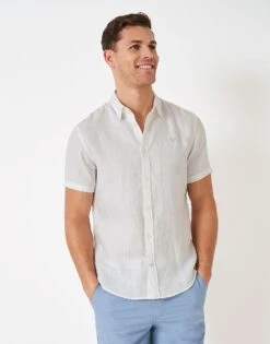 Short Sleeve Linen Shirt