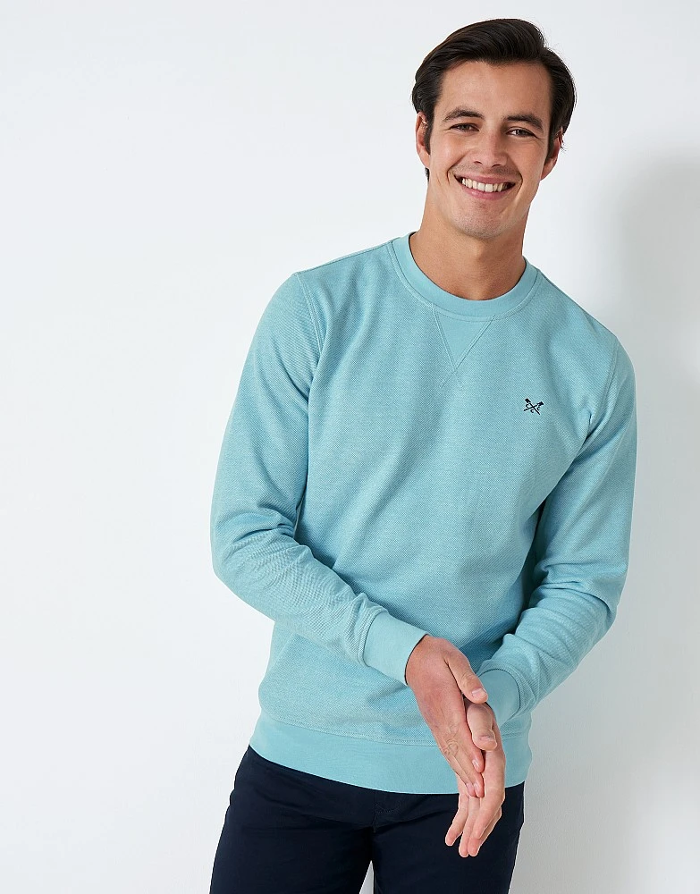 Birdseye Crew Neck Sweatshirt 2 Birdseye Crew Neck Sweatshirt - Image 2