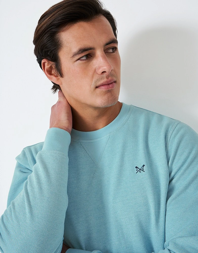 Birdseye Crew Neck Sweatshirt 4 Birdseye Crew Neck Sweatshirt - Image 4