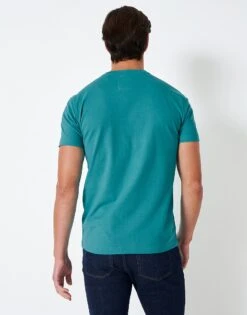 Crew Classic T-Shirt -Crew Clothing MSE001 VIRGREEN 2