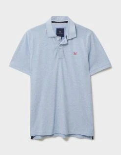 Classic Pique Polo Shirt -Crew Clothing MSE002 SOFTBLUMRL 6