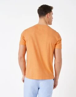 Organic Cotton T-Shirt 7 Organic Cotton T-Shirt -Crew Clothing MSE008 CORALREEF 2