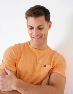 Organic Cotton T-Shirt 8 Organic Cotton T-Shirt -Crew Clothing MSE008 CORALREEF 3