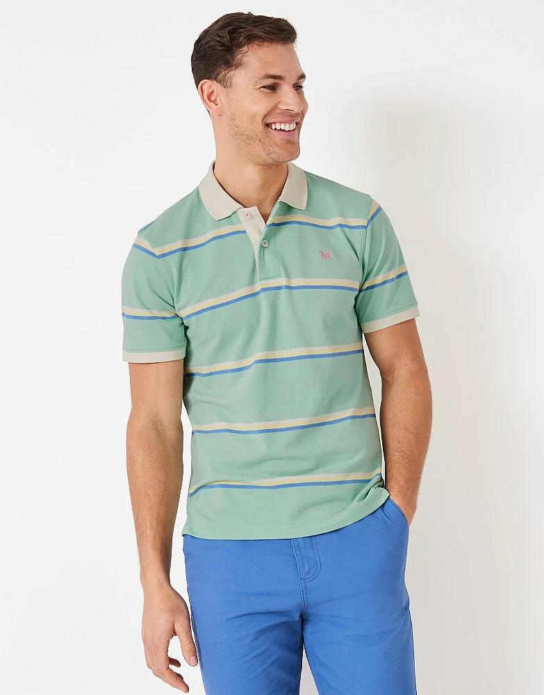 Exford Stripe Polo Shirt 4 Exford Stripe Polo Shirt - Image 4