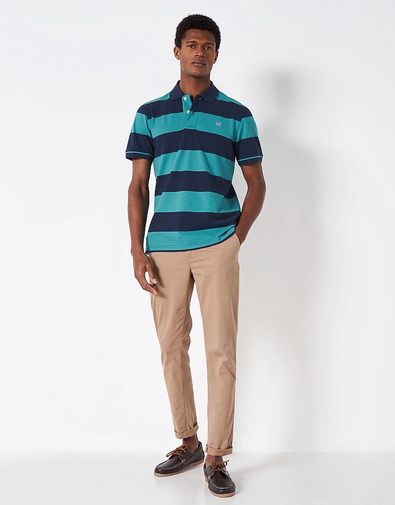 Heritage Stripe Polo Shirt 2 Heritage Stripe Polo Shirt - Image 2