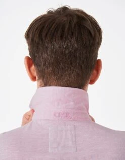 Organic Cotton Polo Shirt -Crew Clothing MSE028 PINK 2