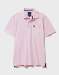 Organic Cotton Polo Shirt -Crew Clothing MSE028 PINK 6