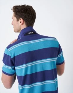 Penrith Polo Shirt 7 Penrith Polo Shirt -Crew Clothing MSE072 BLUES 2