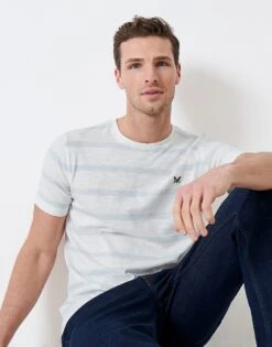 Oxford Slub Stripe T-Shirt