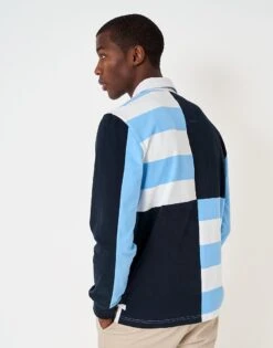 30th Collection Classic Cotton Rugby Shirt -Crew Clothing MSE301 HARLEQUIN 2