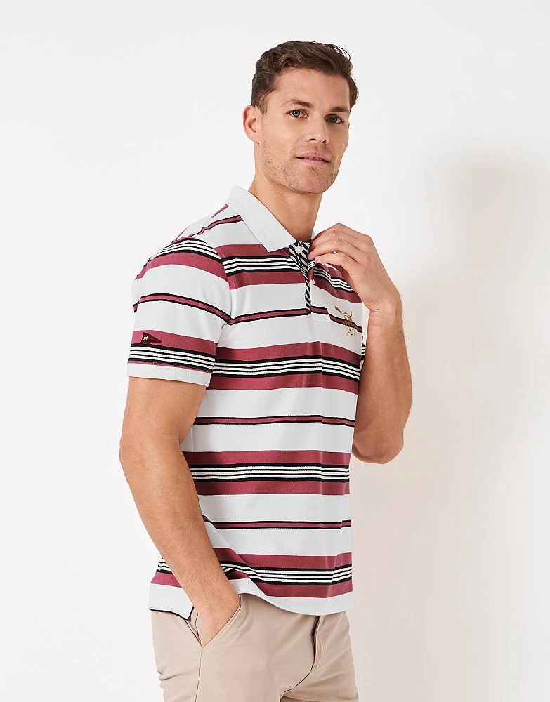 30th Collection Sandhills Stripe Polo Shirt 4 30th Collection Sandhills Stripe Polo Shirt - Image 4