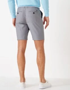 Oxford Shorts -Crew Clothing MSF017 GREY 2