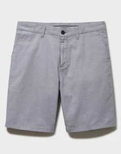 Oxford Shorts -Crew Clothing MSF017 GREY 3