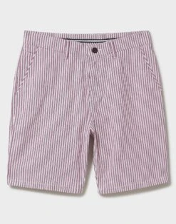 Oxford Stripe Shorts -Crew Clothing MSF017 WHTRAPROS 4