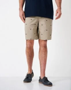 30th Collection Heritage Embroidered Bermuda Shorts