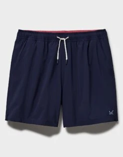 Plain Swim Shorts -Crew Clothing MSI001 HRTNAVY 6