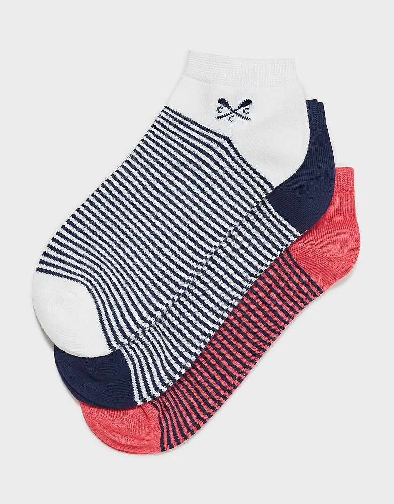 3 Pack Bamboo Trainer Socks 1 3 Pack Bamboo Trainer Socks