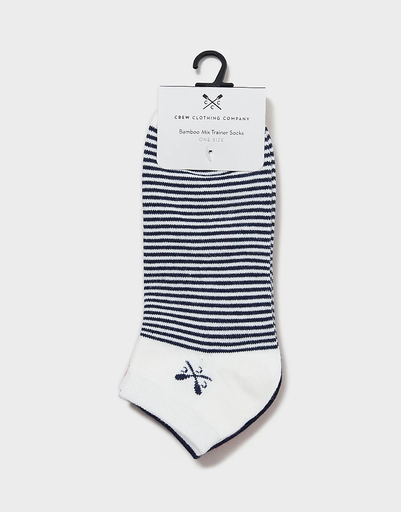 3 Pack Bamboo Trainer Socks 2 3 Pack Bamboo Trainer Socks - Image 2