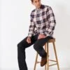 Brushed Darwin Check Casual Fit Shirt