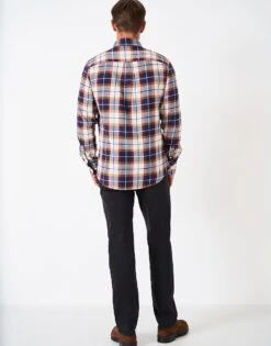 Brushed Darwin Check Casual Fit Shirt -Crew Clothing MTB037 PRIBLURED 2