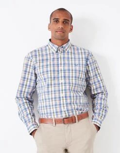 Noah Washed Poplin Check Shirt