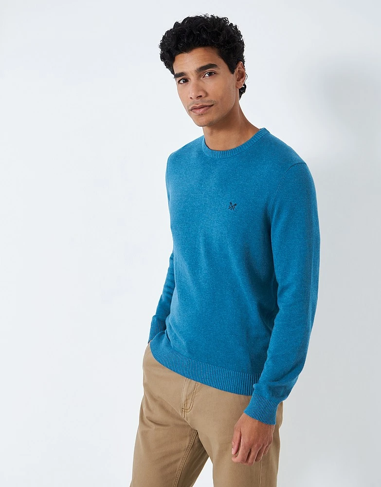 Organic Cotton Crew Neck Jumper 3 Organic Cotton Crew Neck Jumper - Image 3