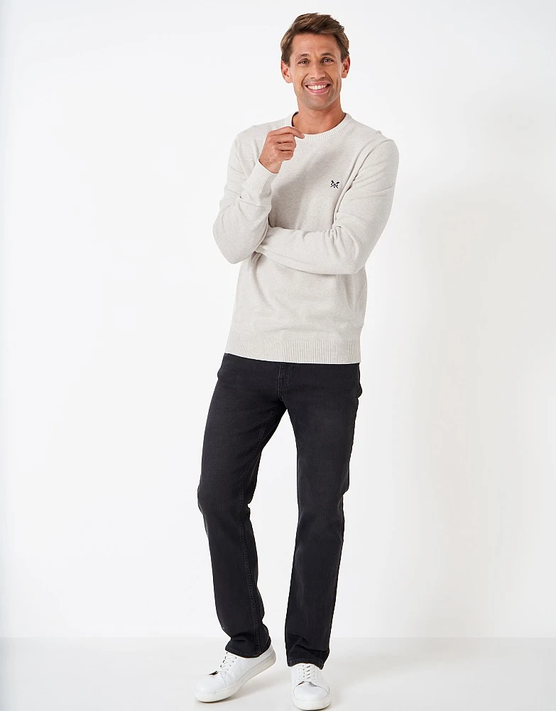 Organic Cotton Crew Neck Jumper 2 Organic Cotton Crew Neck Jumper - Image 2