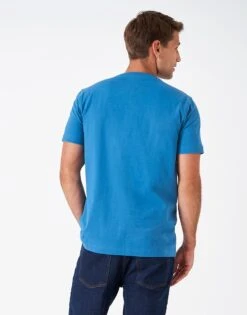 Crew Neck Classic T-Shirt -Crew Clothing MTE301 DEEPWATER 2