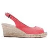 Sophia Espadrilles In Coral Pink
